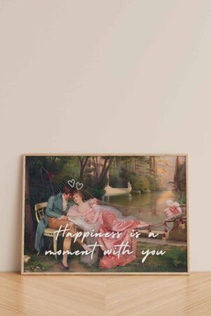 Happiness is a moment Poster