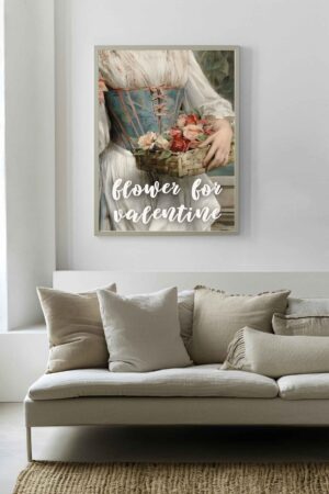 Flower for Valentine Poster