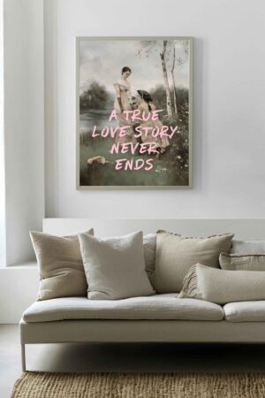True love story never ends Poster